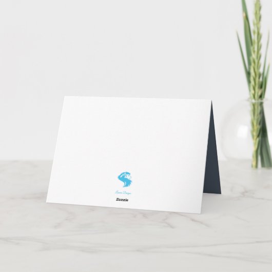 Carte Maison de Noël (Dos)