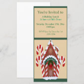 Carte Maison de pain d'épices (Devant / Derrière)