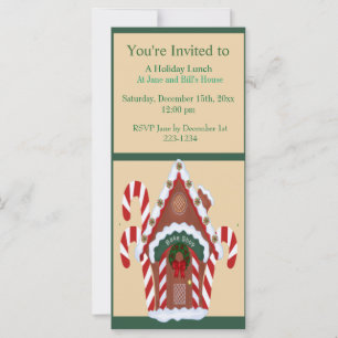 Carte Maison de pain d'épices