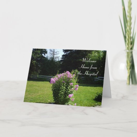 Carte Maison des fleurs Hôpital-Roses (Devant)