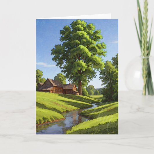 Carte Maison d'été (Devant)