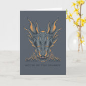 Carte MAISON DU DRAGON | Altar à bougie de Balerion (Fleur jaune)