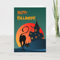 MAISON et CAT NOIR HANTÉS par SHARON SHARPE