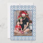 Carte Maison festive de Noël Portugais (Dos)