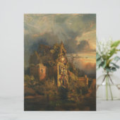 Carte Maison hantée (Debout devant)