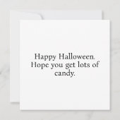 Carte Maison hantée au clair de lune (Dos)