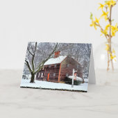 Carte Maison Jabez Howland à Plymouth MA (Fleur jaune)