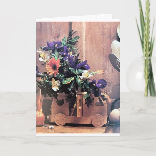 CARTE **MAISON MOBILE - SOUHAITS SPÉCIAUX POUR VOUS** NO (Devant)