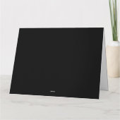 Carte Maison victorienne au bord du lac à Noël (Dos)