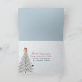 Carte Maison victorienne Noël 2025 (Intérieur)