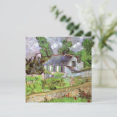 Carte Maisons à Auvers par Vincent van Gogh (Debout devant)