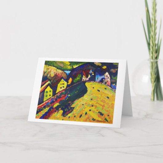 Carte Maisons à Murnau, Wassily Kandinsky (Devant)