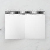 Carte Maisons de route de voiture de course Nom Joyeux A (Intérieur)