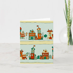 Carte Maisons Wonky