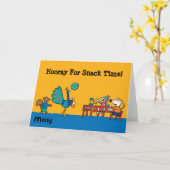 Carte Maisy and Friends Preschool Snack Time (Fleur jaune)