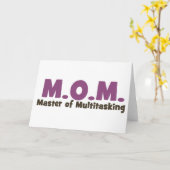 Carte Maître de multitâche MOM (Fleur jaune)