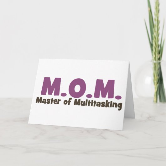 Carte Maître de multitâche MOM (Devant)