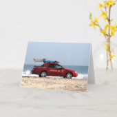 Carte Maître nageur (Fleur jaune)