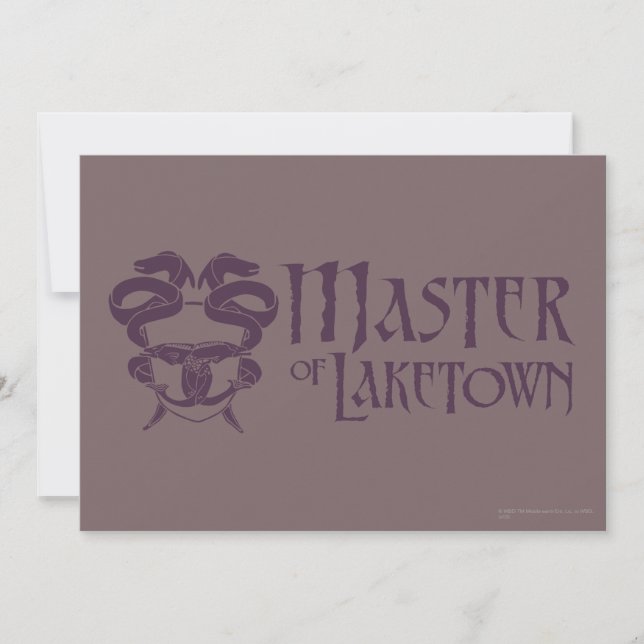 Carte Maître Of Laketown (Devant)