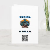 Carte Maître sériel G'rilla Fun Pun Griller BBQ (Dos)