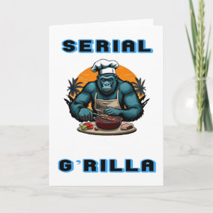 Carte Maître sériel G'rilla Fun Pun Griller BBQ