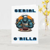 Carte Maître sériel G'rilla Fun Pun Griller BBQ (Fleur jaune)