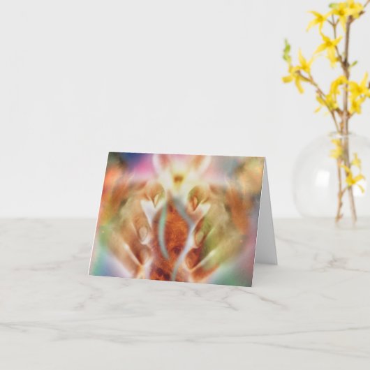 Carte Maître's Crucible Notecard (Fleur jaune)