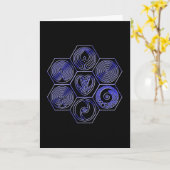 CARTE MAÎTRISE 006 (Fleur jaune)