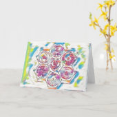 CARTE MAÎTRISE 009 (Fleur jaune)