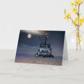 Carte Maj de nuit (Fleur jaune)