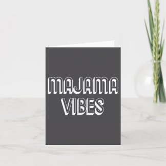 Carte Majama Vibes - Drôle Gujarati