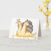 Carte Majestueux (Fleur jaune)