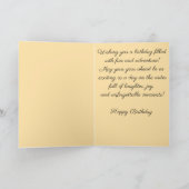 Carte Make a Splash on Your Birthday (Intérieur)