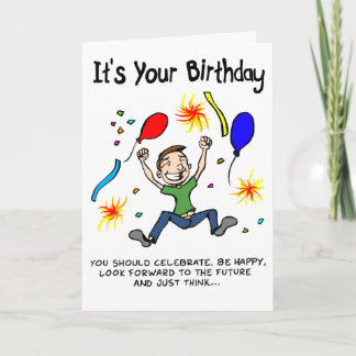 Carte Make the Most of Your Birthday