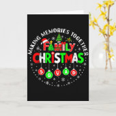 Carte Making Memories Together Matching Squad Santa Elf (Fleur jaune)