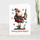 Carte Making Spirits Bright Christmas Card (Devant)