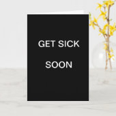 CARTE MALADIE BIENTÔT (Fleur jaune)