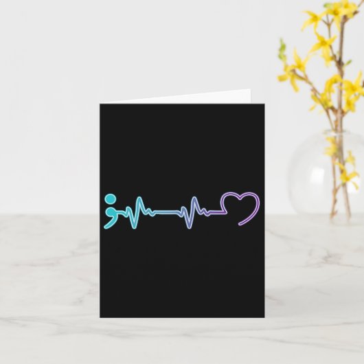 Carte Maladie de santé Prévention du suicide (Fleur jaune)