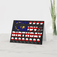 Malaisie Drapeau patriotique anniversaire