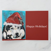 Carte Malamute d'Alaska (Intérieur)