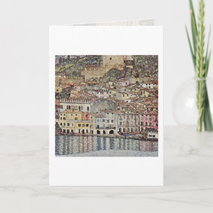 Carte Malcesine Sur Le Lac De Garde Par Gustav Klimt