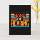 Carte Malentendant Handicapé Auditif (Fleur jaune)