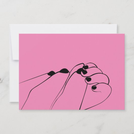 Carte Mâles de bébé monochrome (Devant)