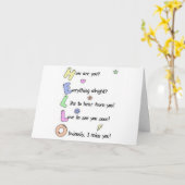 CARTE MALGRÉ QUE VOUS M'APPELEZ ! ! ! A TRAVERS LES MILE (Fleur jaune)