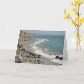 Carte Malibu Ca (Fleur jaune)