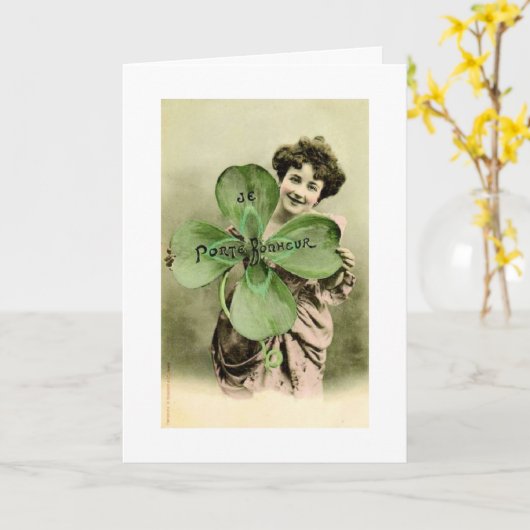 Carte Malice irlandaise (Fleur jaune)