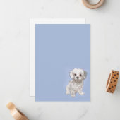 Carte Maltaise à thème (Devant/Arrière en situation)