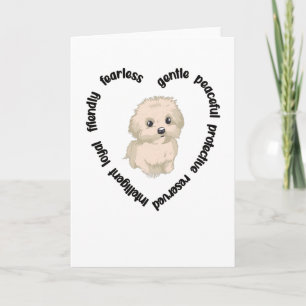 Carte Maltipoo Dog Lover Maltipoo