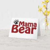 Carte Mama Bear Claw (Fleur jaune)