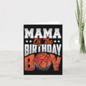 Carte Mama Bysketbyll Birthday Boy Family Byller B-day P (Devant)